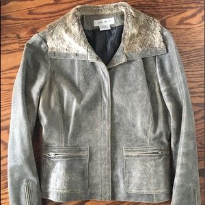 Nine West Genuine leather jacket for women